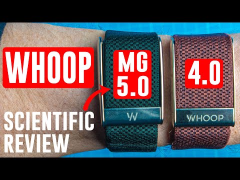 WHOOP Strap MG/5.0 versus 4.0 - Worth The Upgrade? Scientific Review