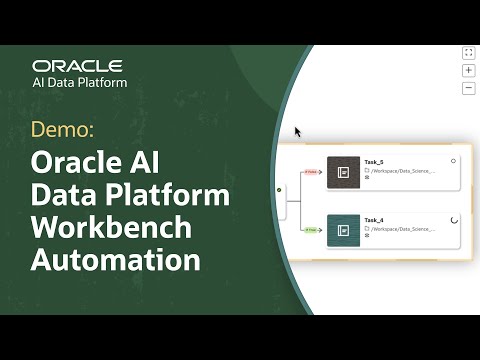 How to Automate Workflows in Oracle AI Data Platform Workbench