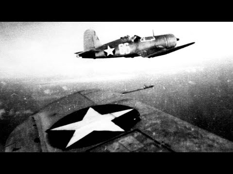 Italian Pilots Laughed At The F4U Corsair, Until Its .50s Shredded Their Fighters in Seconds