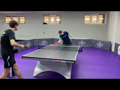 Приём подач в настольном теннисе (часть 1) от мастера спорта