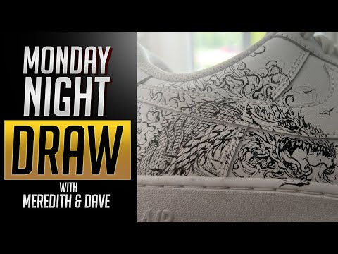 Monday Night Draw {Shoe Art}