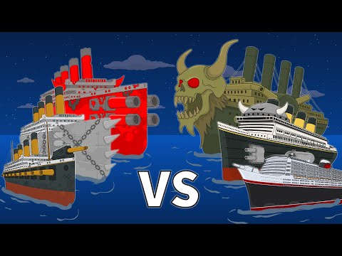 TITANIC, POSEIDON, MEGA MONSTERS ⚓️ FULL ANIMATION