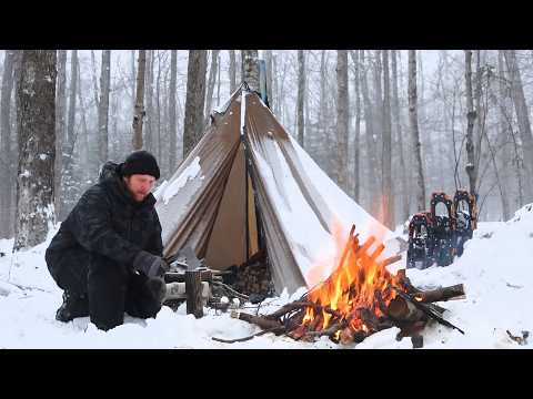 Snowed In on a Remote Lake Michigan Island for 5 Days