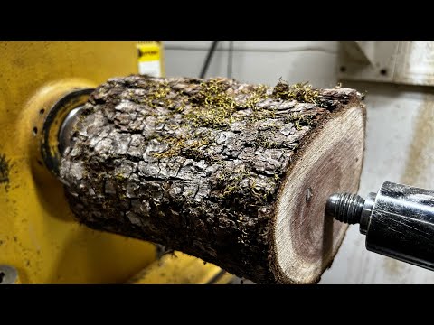 From Hurricane Log to Elegant Black Walnut Goblet