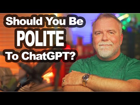 Shop Talk: Should You Say "Please" and "Thank You" to ChatGPT?