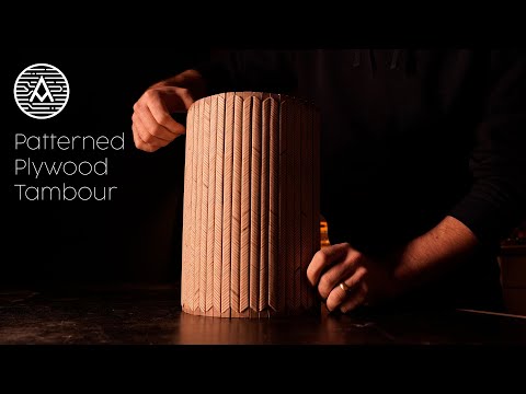 Tambour out of PLYWOOD?!?