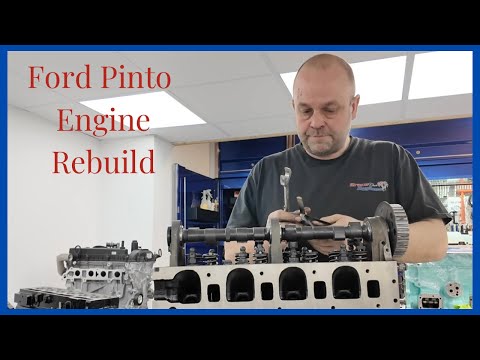 How I Rebuilt a Ford Pinto engine from a Cortina. Balance | Rebore | Flywheel Skim