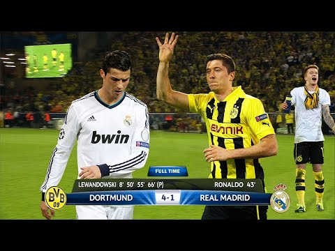 The Day Marco Reus & Lewandowski DESTROYED Cristiano Ronaldo and Real Madrid