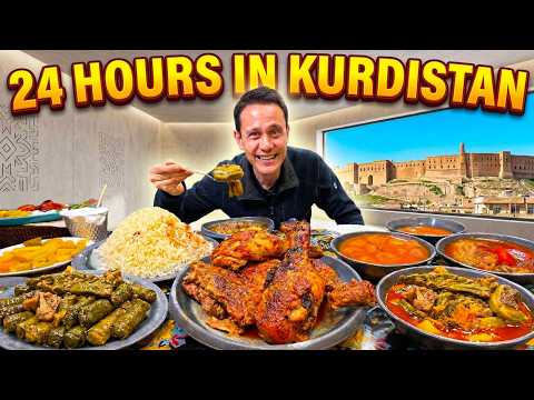 Kurdish Food is UNBELIEVABLE!! 24 Hours in Erbil, Iraq!!