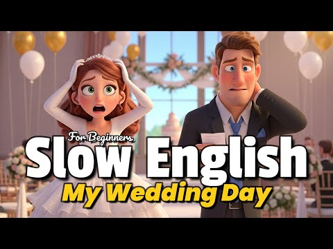 My Wedding Day 👰🤵 | Easy English Conversation for Beginners (A2)