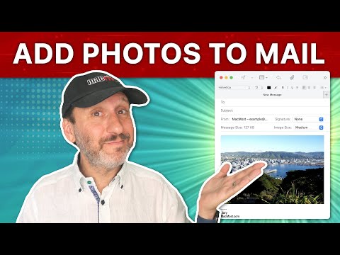 How To Attach Images To Mail Messages On a Mac