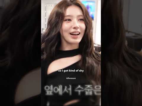 Miyeon just slept next to Ryujin on the plane