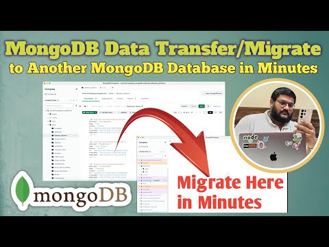 How to Transfer or Migrate MongoDB Data to Another Database | MongoDB Atlas Data Migration Tutorial