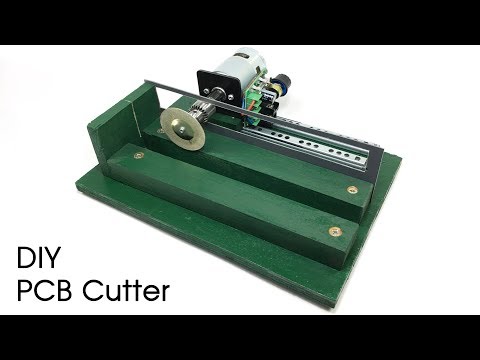 How To Make PCB Circuit board Cutting Machine