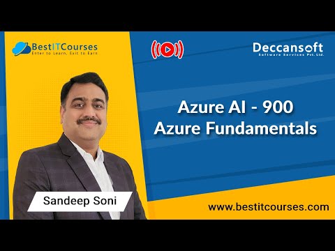 Azure AI - 900 | Azure Fundamentals by Mr. Sandeep Soni