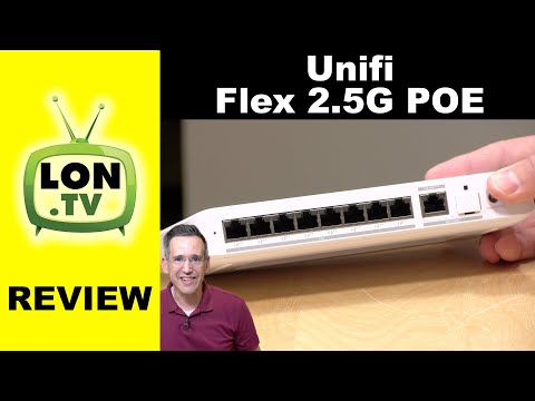 Unifi Flex 2.5G POE Switch Review : 8x 2.5 Gig Power over Ethernet Ports