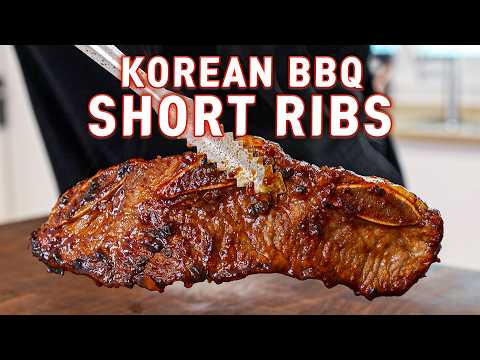 This is the King Of Korean BBQ l LA Galbi (Korean BBQ Beef Short Ribs)