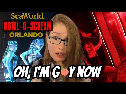Am I worse than a man?🥵 | SeaWorld's Howl-O-Scream 2025