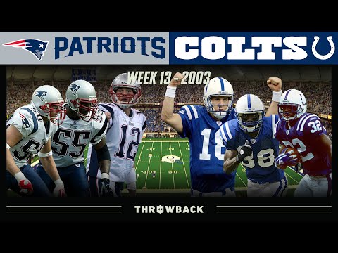 The Game That Started the Brady/Manning Rivalry! (Patriots vs. Colts 2003, Week 13)