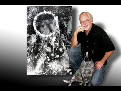 "Opposing Agendas" Abstract painting