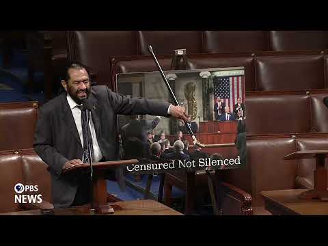 WATCH: Rep. Green gives House speech about his protest at Trump's State of the Union