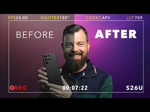 I Filmed 40+ Hours on S26 Ultra: BEST Video Settings (Pro Video Mode Tutorial)