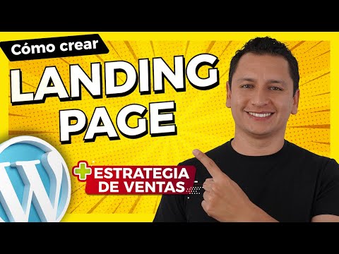 Cómo Crear Una LANDING PAGE en WordPress