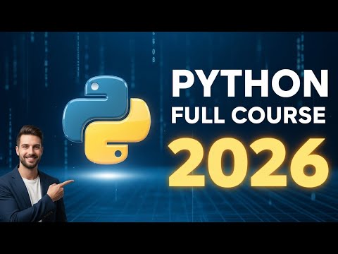 Python Full Course 2026 Everything You Need to Know in One Video | Fastest Way to Learn Python