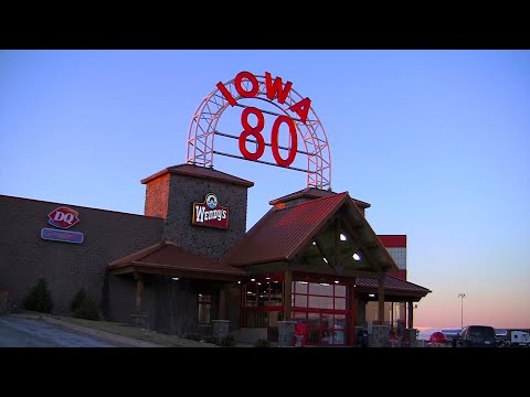 走進世界最大的卡車休息站餐廳，每年供應350000份餐食，美國卡車司機必到打卡點 #大脑洞记事