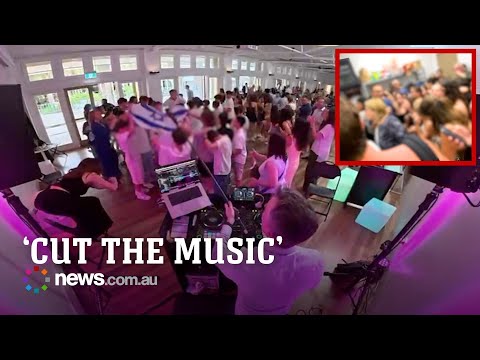 Unseen moment Bar Mitzvah is interrupted by Bondi beach terror attack