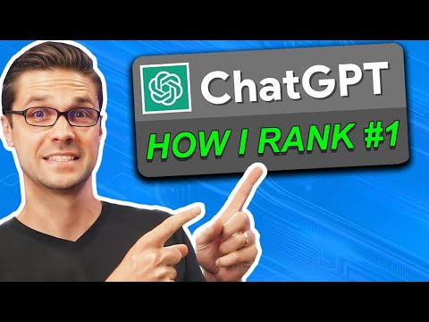 🤯How I Rank #1 with ChatGPT