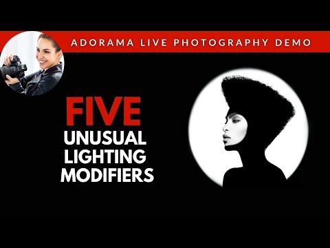 A Look at 5 Unusual Modifiers | Live Photography Demo with Lindsay Adler | Adorama Event Space