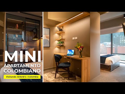 Miniapartamento en Bogotá: Espacio Increíblemente Pequeño | Visitando Airbnb