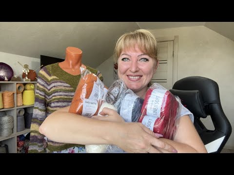 Нахапала пряжи/ Новый джемпер на старый лад