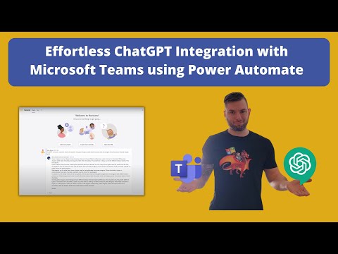 Effortless ChatGPT Integration with Microsoft Teams using Power Automate
