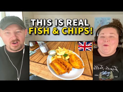 Americans React: PROPER Fish & Chips at the Oldest Shop in London