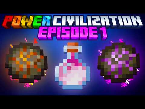 Minecraft, but I join POWER CIVILIZATION