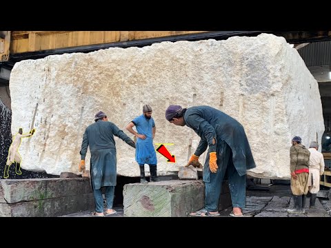 Amazing Workers, How To Make Marbles Step By Step Mechanism From Large Stone