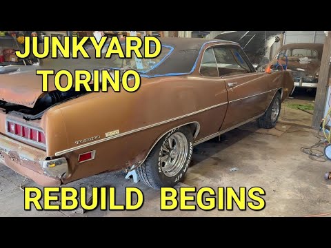 Junkyard 71 Torino! Successes and challenges as rebuild begins!