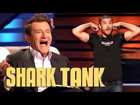 Quikflip Apparel's Hilarious Pitch Has The Sharks Howling | Shark Tank US | Shark Tank Global