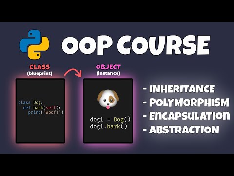 Object-Oriented Programming in Python | Classes, Objects, OOP concepts & Project