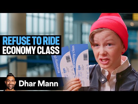 RICH KID Throws A Fit At Airport | Dhar Mann