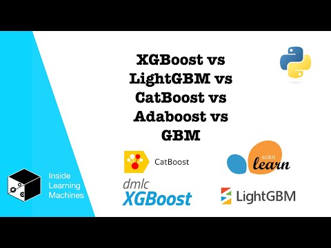 XGBoost vs CatBoost vs LightGBM vs Adaboost vs GBM
