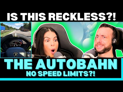 Why Germany’s Autobahn Has No Speed Limit Reaction!