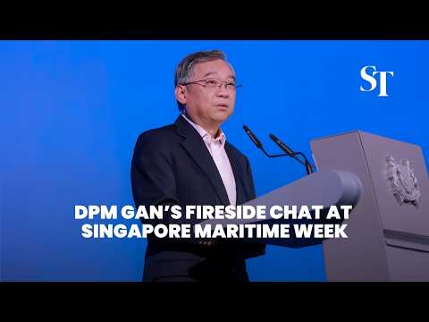 [FULL] DPM Gan on maintaining open trade routes, safeguarding S’pore’s energy security