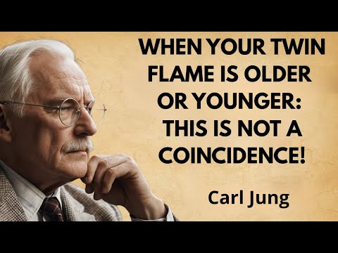 AGE DIFFERENCE BETWEEN TWIN FLAMES – What It Reveals About Your Soul Contracts | Carl Jung