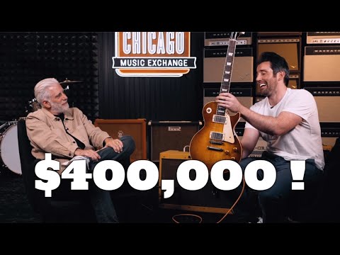 Nathaniel Murphy Showing Off a 1959 Gibson Les Paul