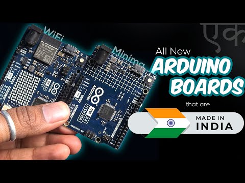 All New Arduino Boards from INDIA 🇮🇳| Arduino UNO Ek (एक) Minima & WiFi Board
