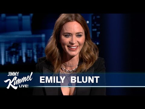 Emily Blunt on Her Horrible First Kiss, Quarantine with Kids & A Quiet Place Part II