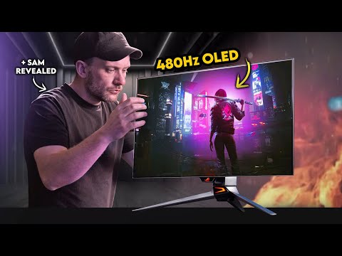 This OLED Monitor is a 1440p Game Changer! | ASUS ROG Swift PG27AQDP + Sam Revealed